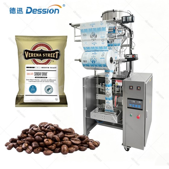 Automatic Vertical Coffee Bean Packaging Machine from Leading China Manufacturer: Solutions for Whole Beans and Ground Coffee